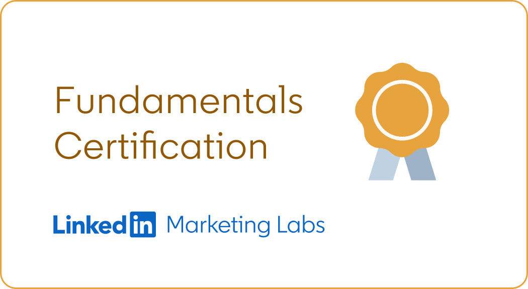 Certificazione LinkedIn Foundamentals Sinigoi